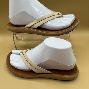 OluKai Cream Tan Women's Sandals